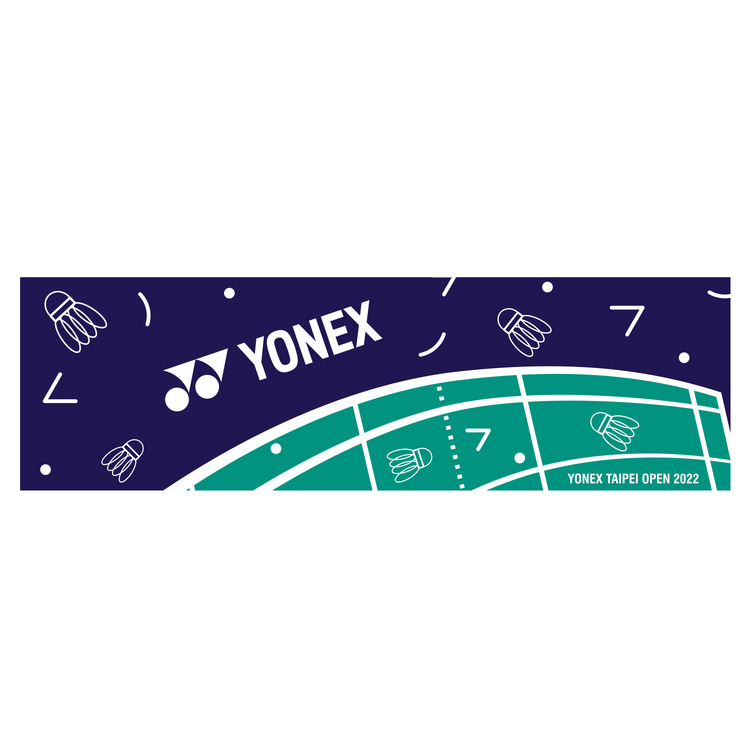 【YONEX TAIPEI OPEN】運動毛巾 YOBT2601TR