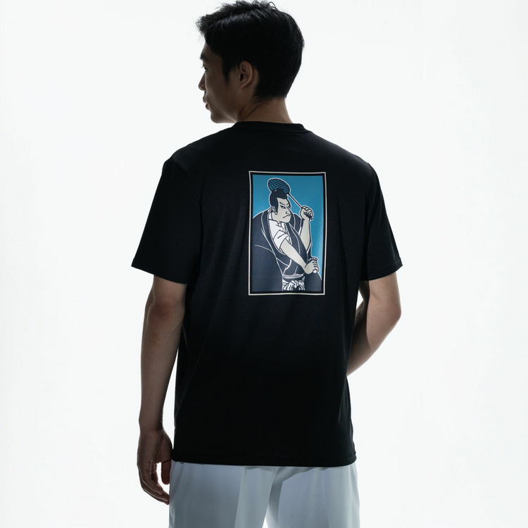 【官方商城獨家販售】浮世繪主題T恤 詳細画像 黑 2